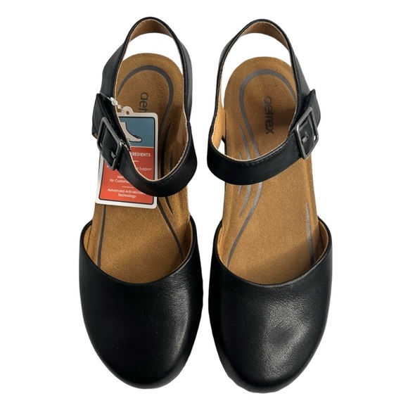 Aetrex Finley Closed Toe Heel Black Size 7 NEW - Picture 11 of 16